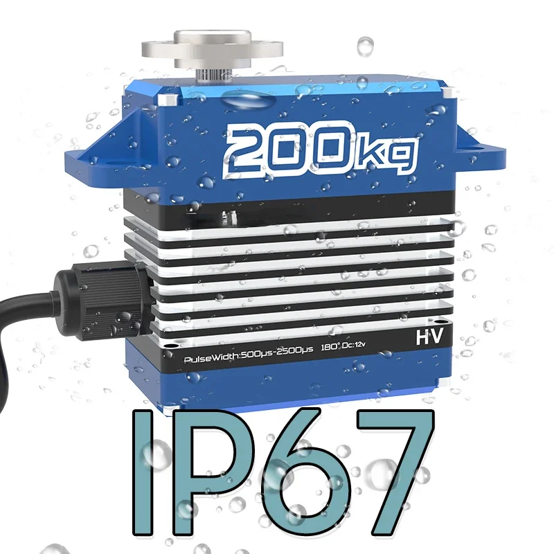 Rc Helicopter Parts - Servo Brushless 200KG 12V-16.8V Tegangan Tinggi