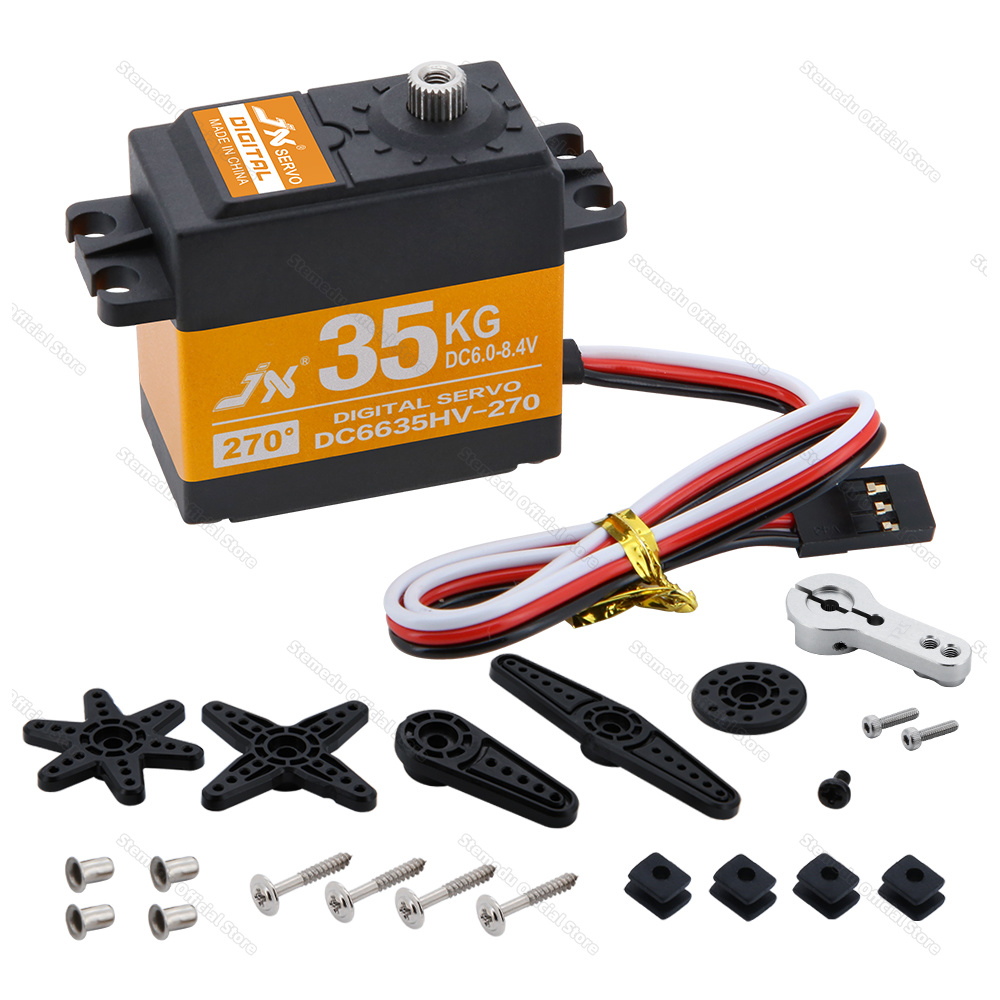 Rc Helicopter Servo - JX Servo DC6635HV 35KG Torsi 180/270/360