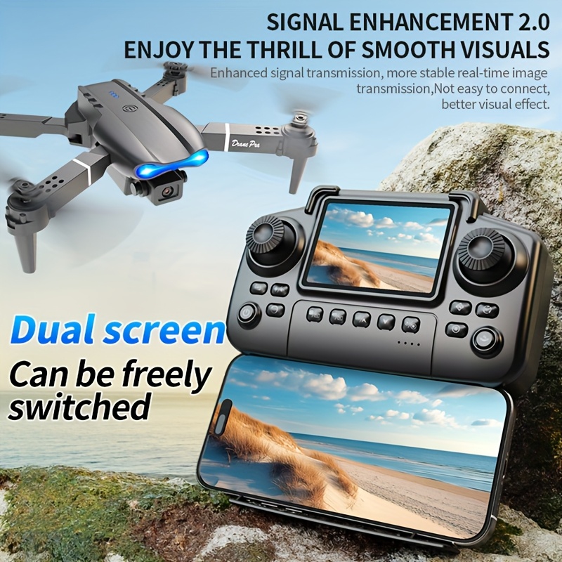 Drone Lipat E99 PRO MAX dengan - Rc Helicopter Tool Kit ulasan dan harga