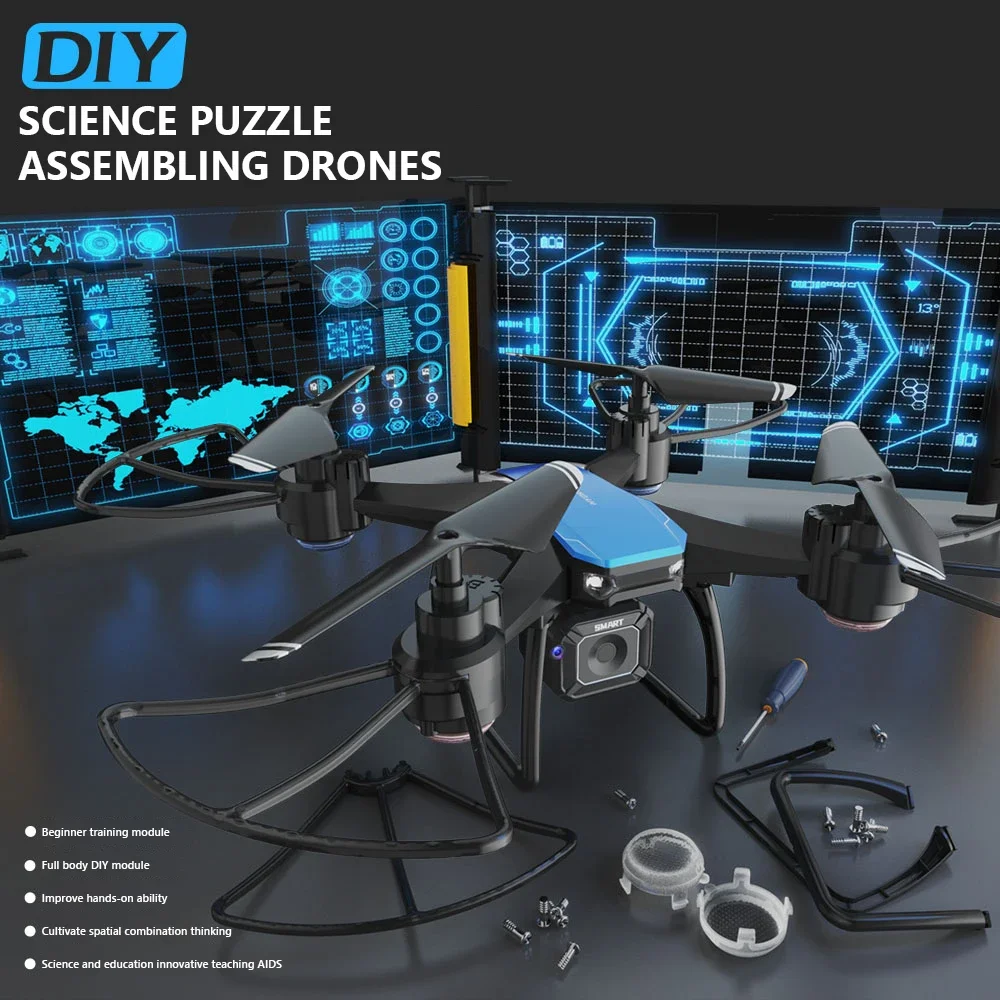 JJRC H108 DIY Drone Mini Perak - Rc Helicopter Case ulasan dan harga
