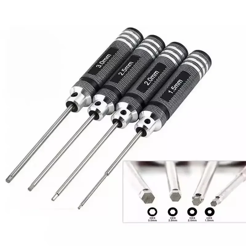 Set Obeng Hex 1,5/2,0/2,5/3,0  - Rc Helicopter Tool Kit ulasan dan harga