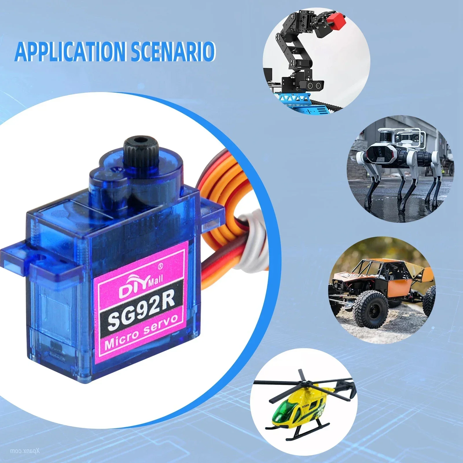 1/2/4/10 PCS SG92R Motor Servo - Rc Helicopter Servo ulasan dan harga