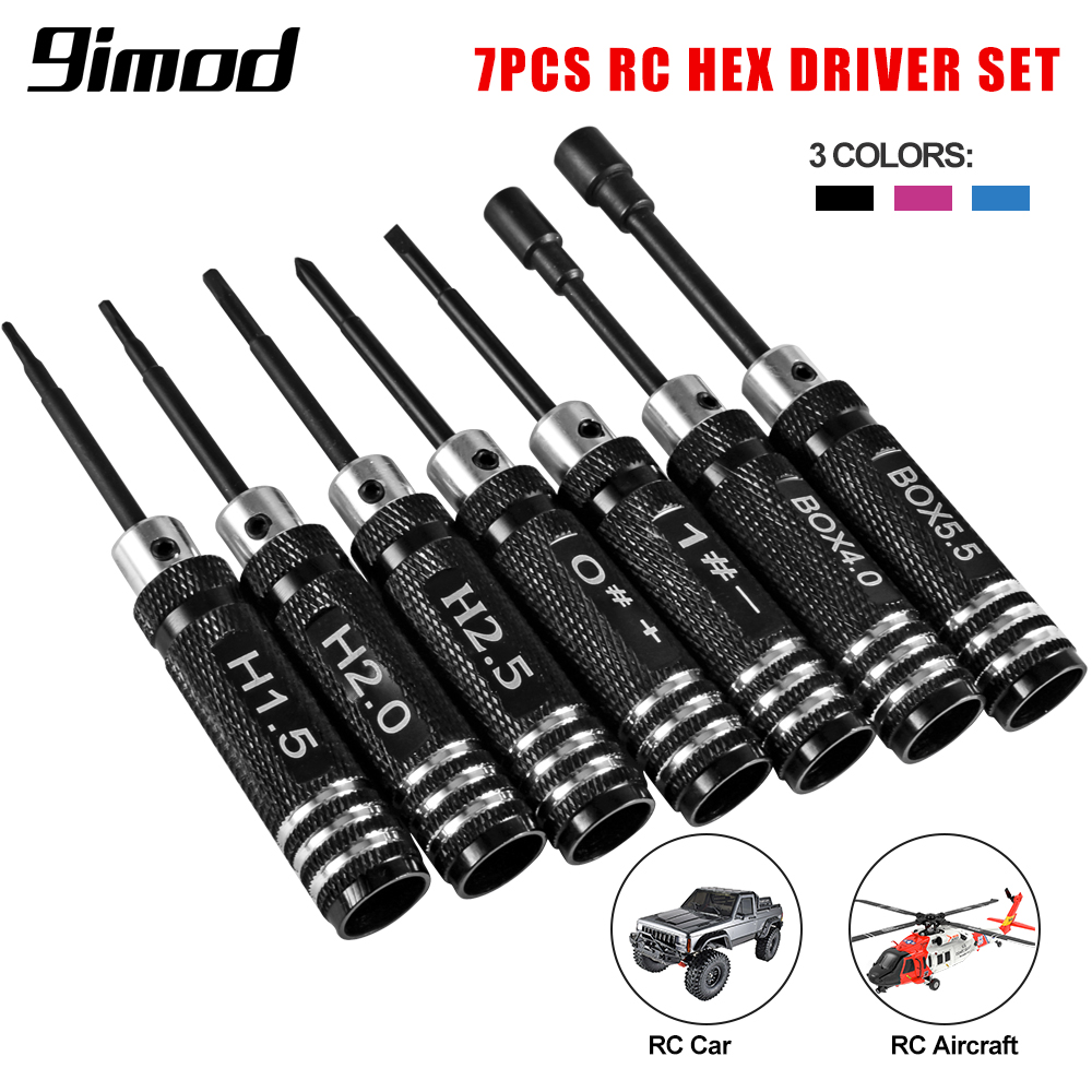9IMOD RC Hex Driver Set Logam  - Rc Helicopter Tool Kit ulasan dan harga